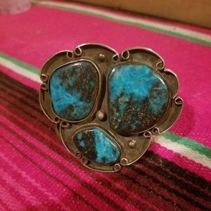 Silver & turquoise bracelet